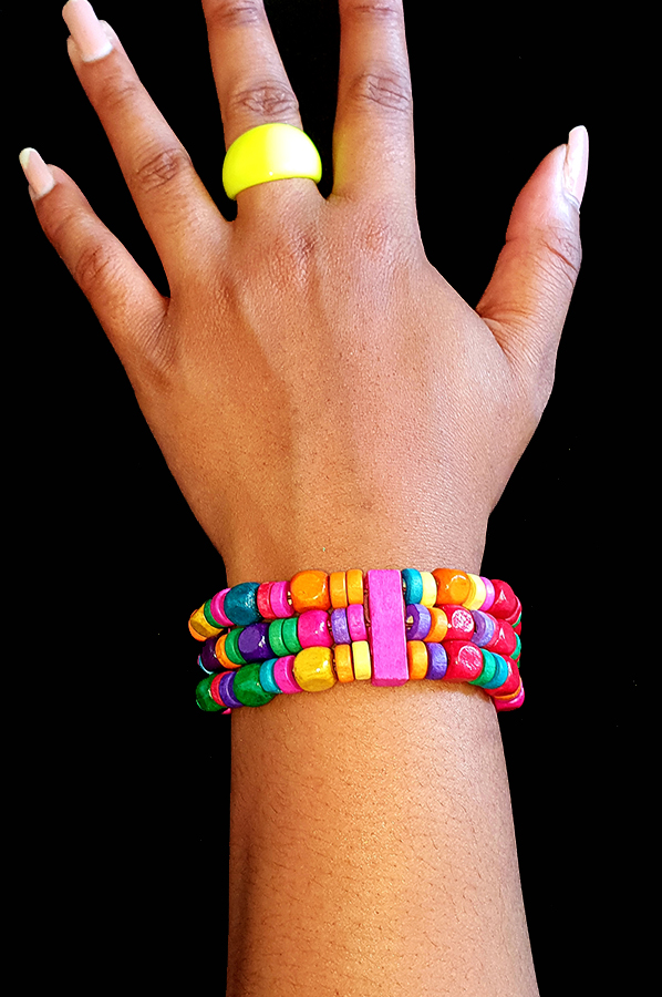 Neo Bohemian|wayuu Beads Bracelet - Boho Adjustable Wrap Jewelry For Women  & Men
