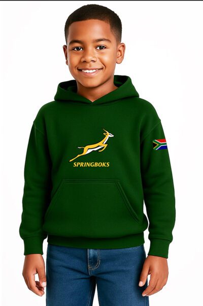 Springbok Kids Hoodie Green